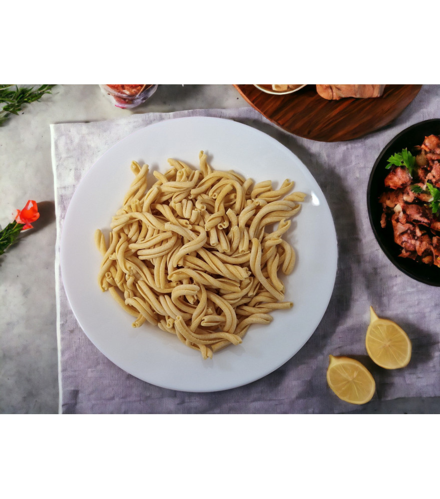 Strozzapreti aus Dinkel